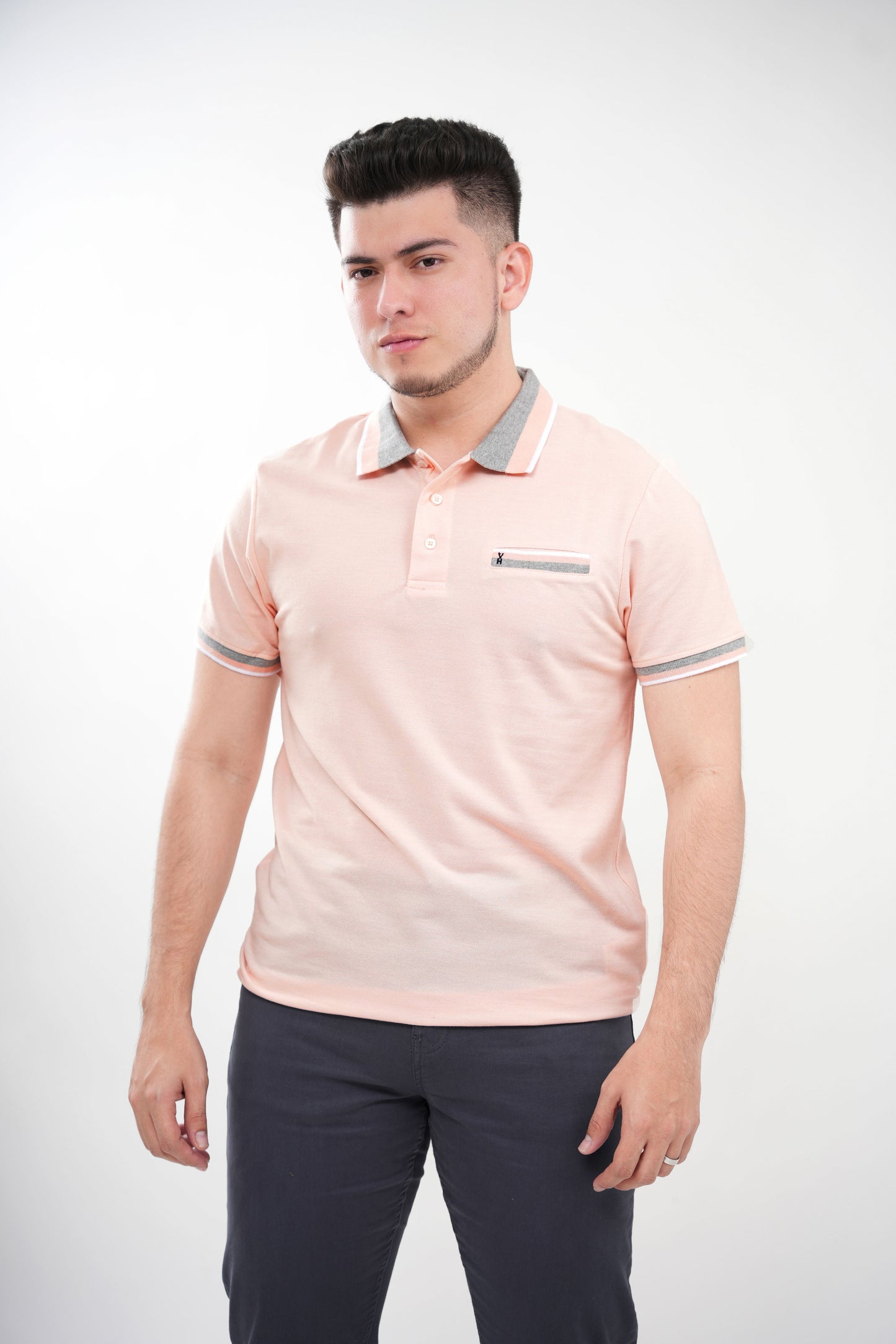 TB Polo - 1 50% Algodón 50% Polyester - Rosa