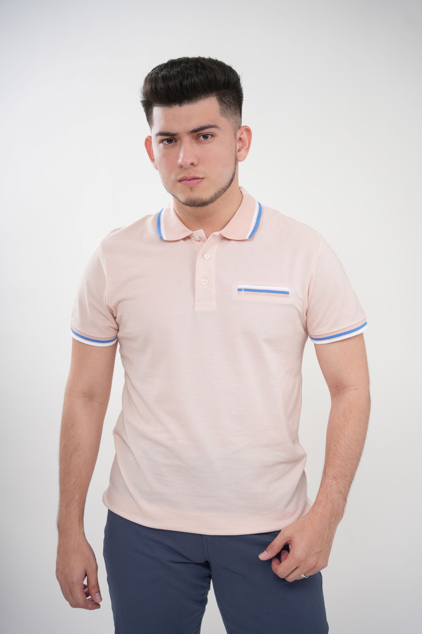 TB Polo - 3 50% Algodón 50% Polyester - Rosa