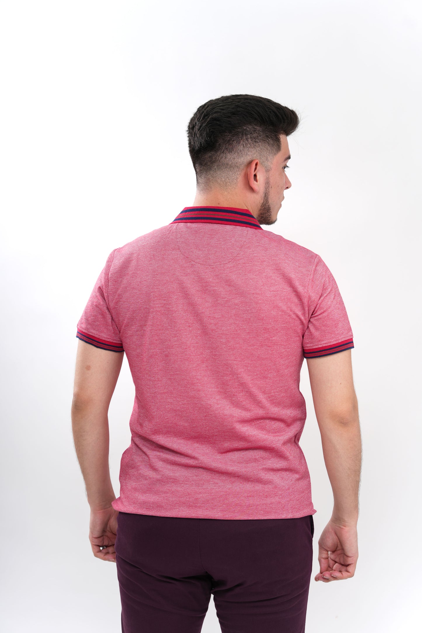 TB Polo - 2 50% Algodón 50% Polyester - Rojo