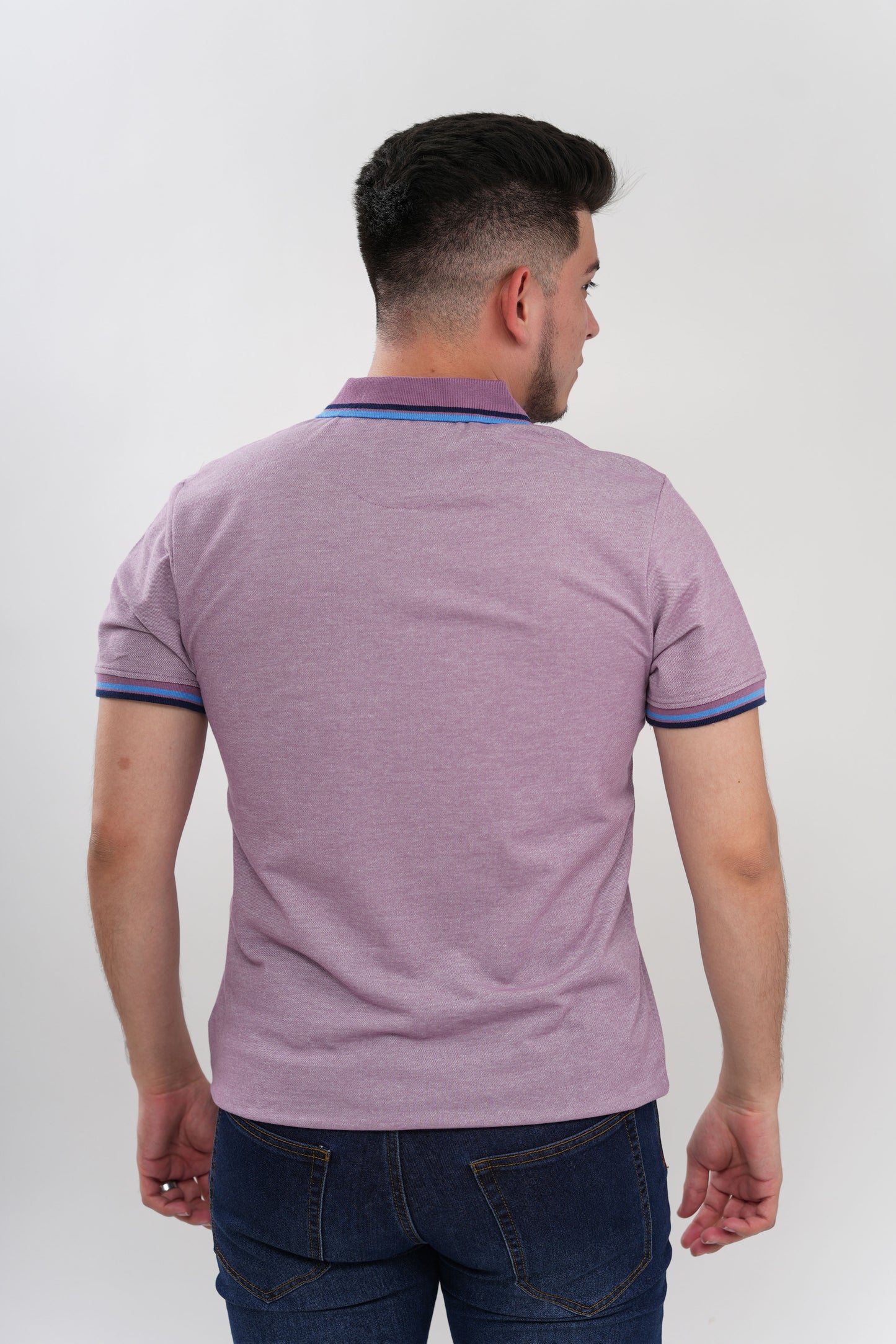 TB Polo - 3 50% Algodón 50% Polyester - Violeta