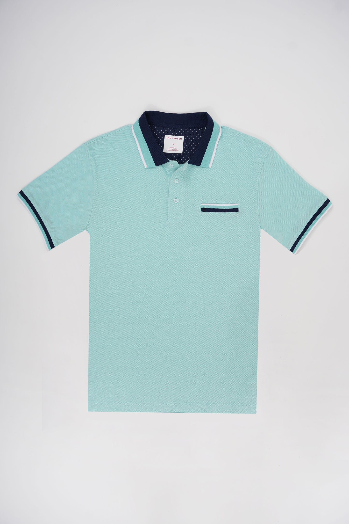 TB Polo - 1 50% Algodón 50% Polyester - Aqua