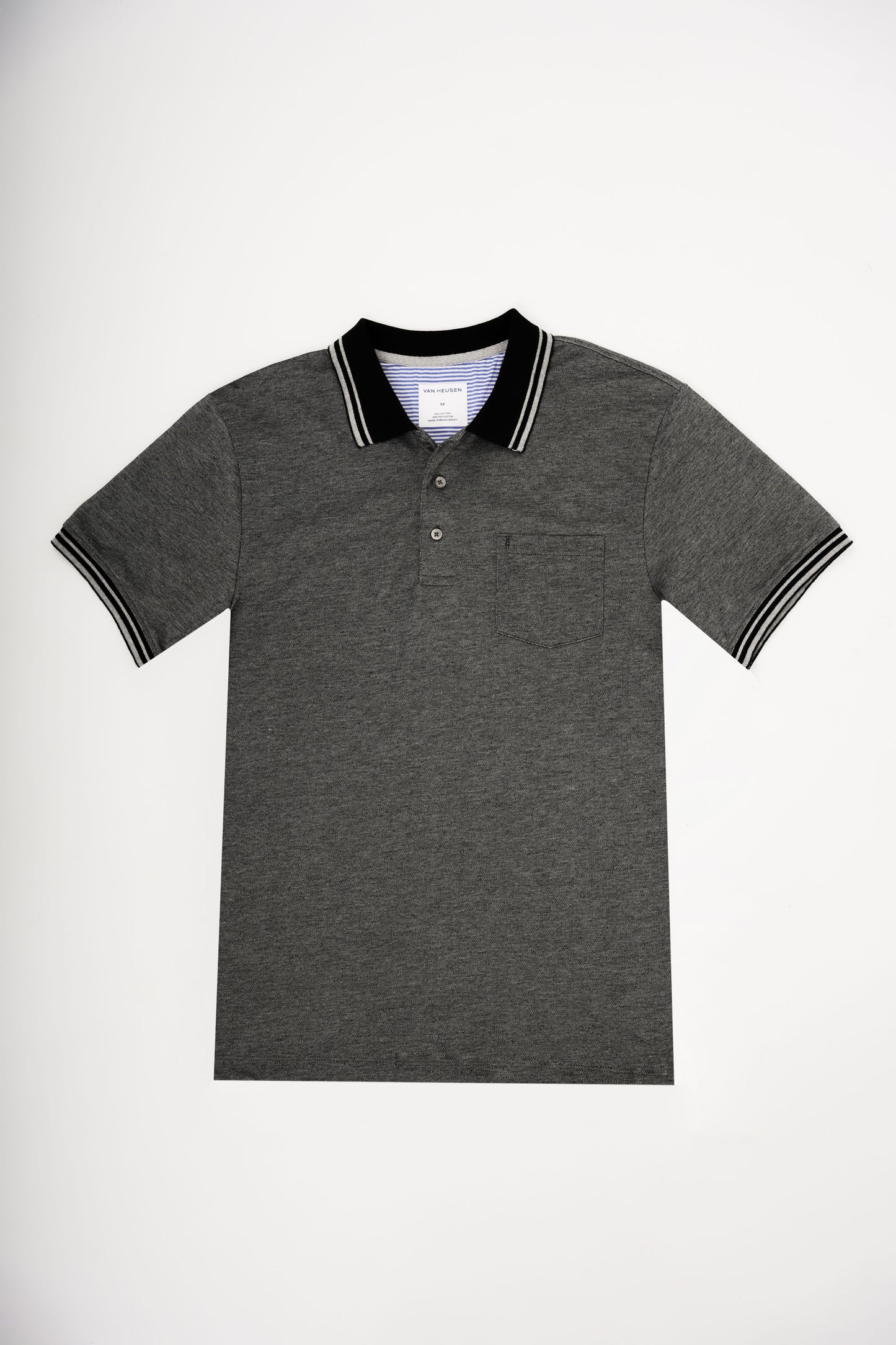 TB Polo - 4 50% Algodón 50% Polyester - Negro