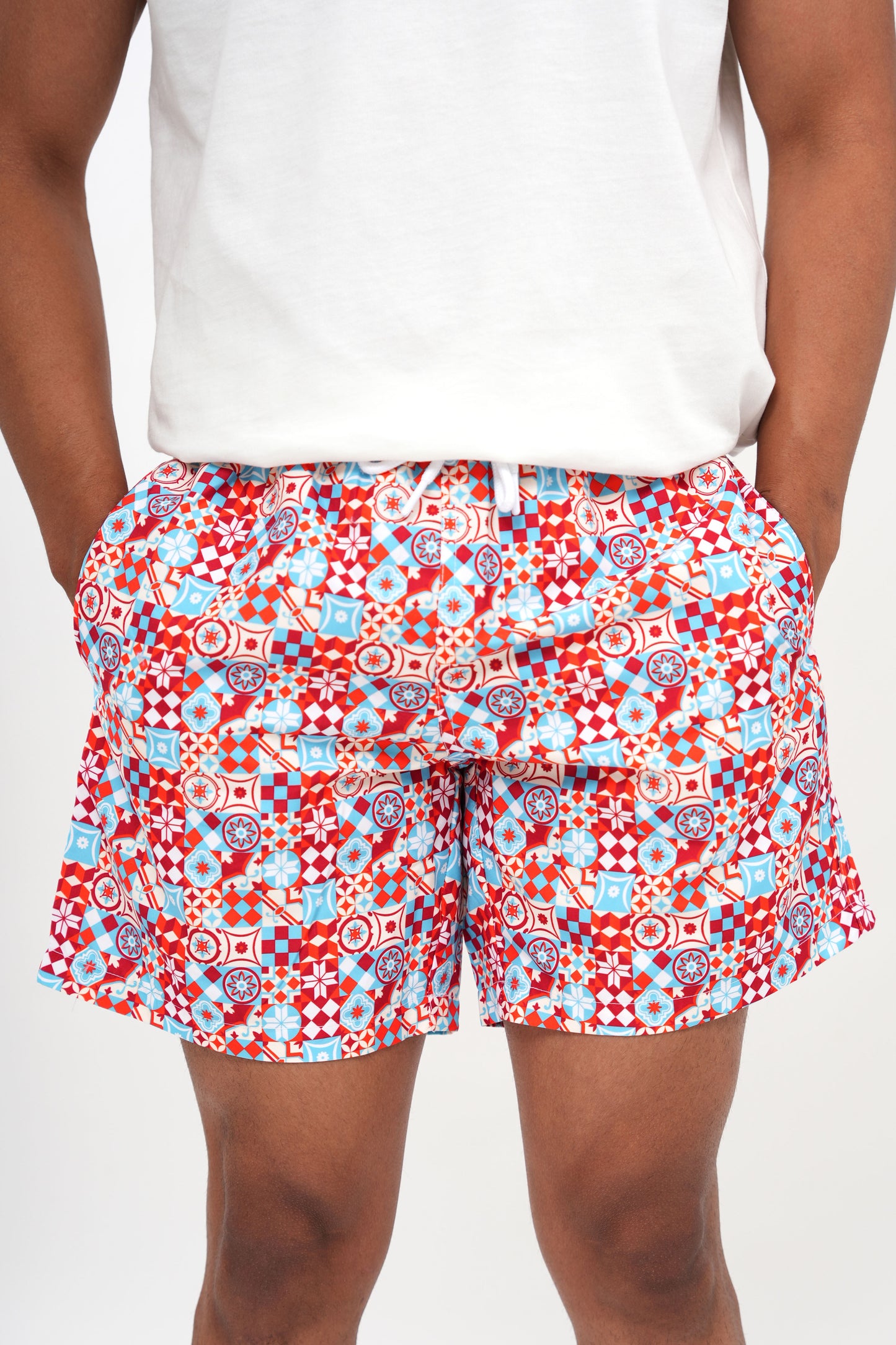 Short Para Hombre Moda Estampado