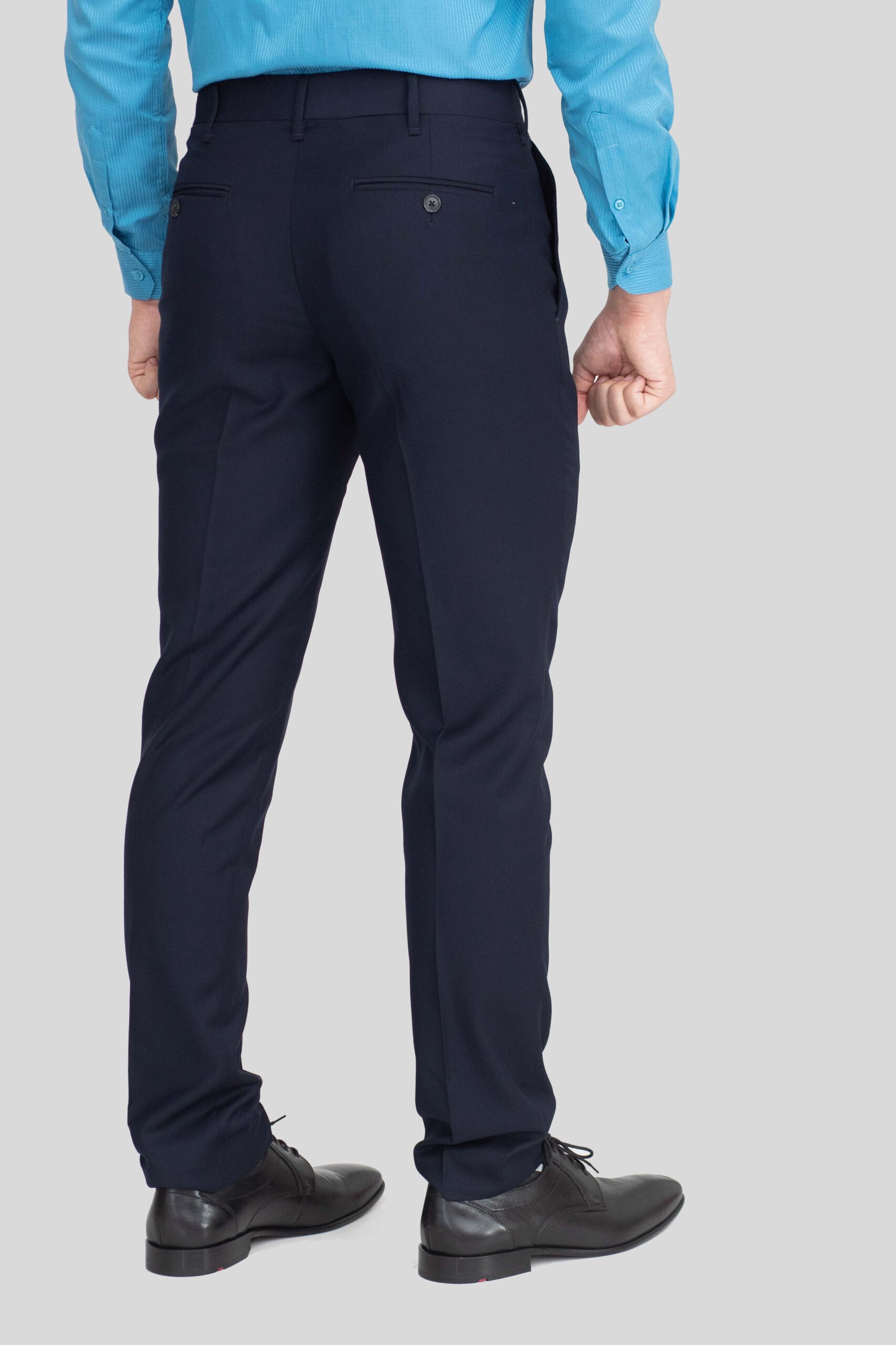 Pantalón Sólido Flex Azul Royal